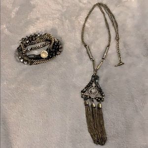 RETIRED Chloe + Isabel beaded bracelet & necklace